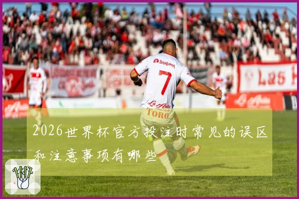 2026世界杯官方投注时常见的误区和注意事项有哪些